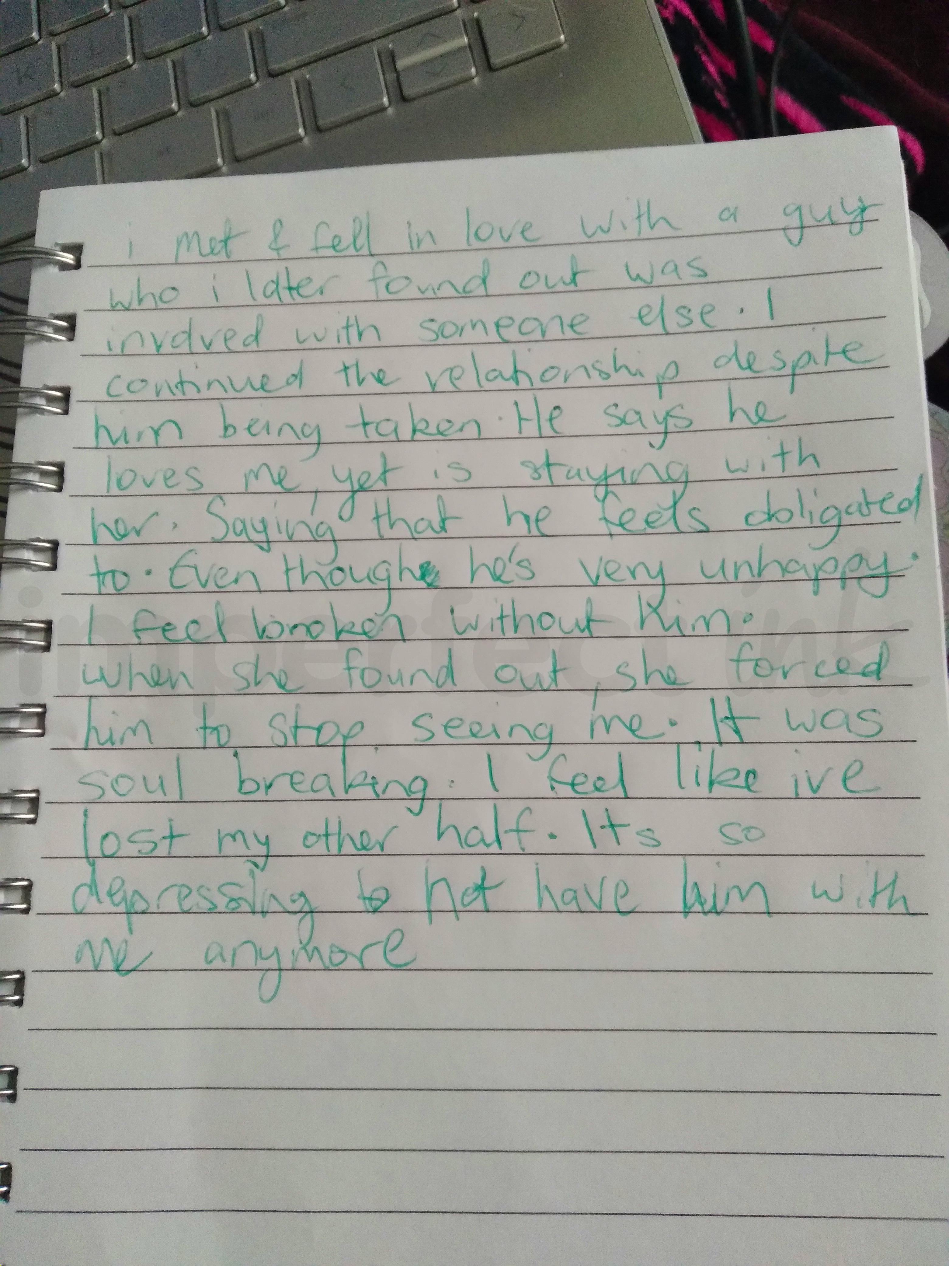 Handwritten letter thumbnail