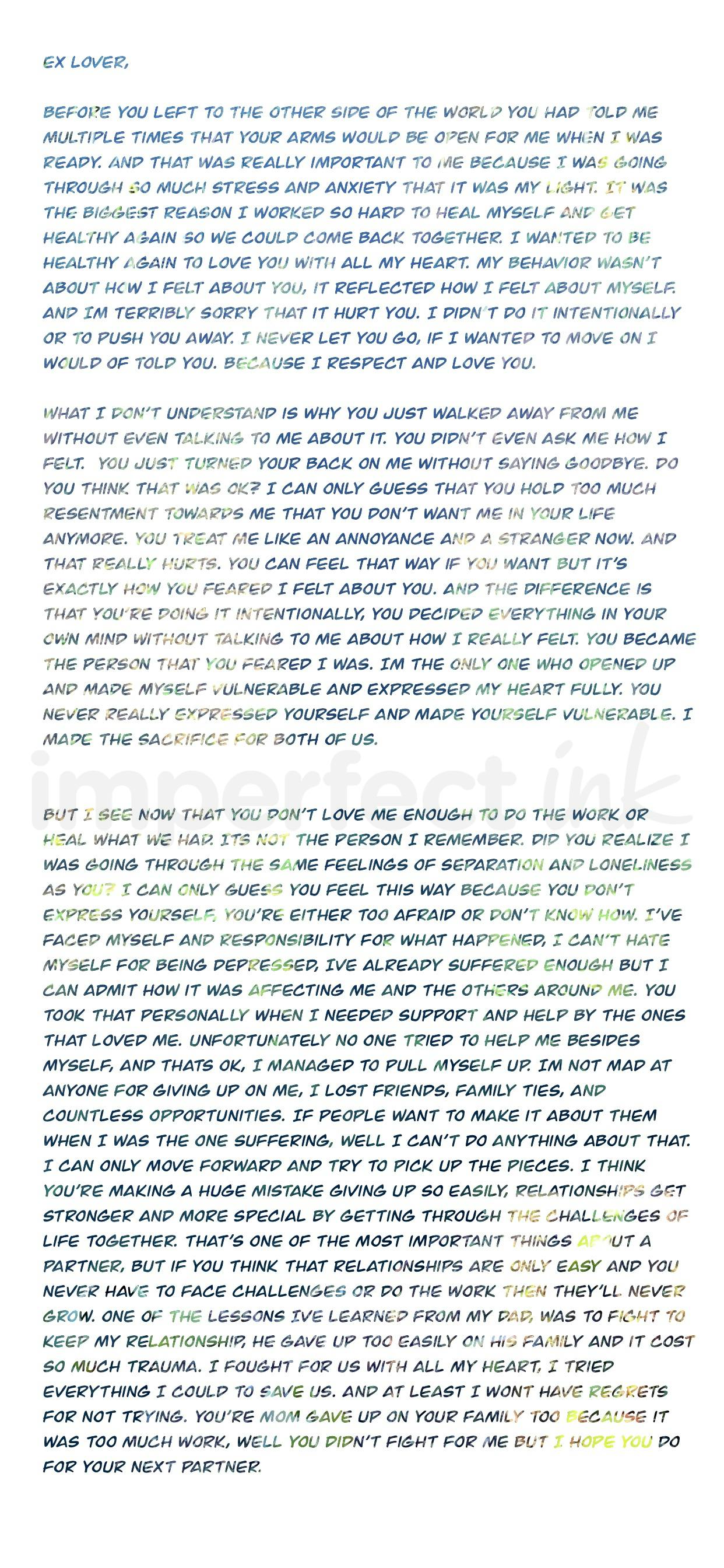 Handwritten letter thumbnail