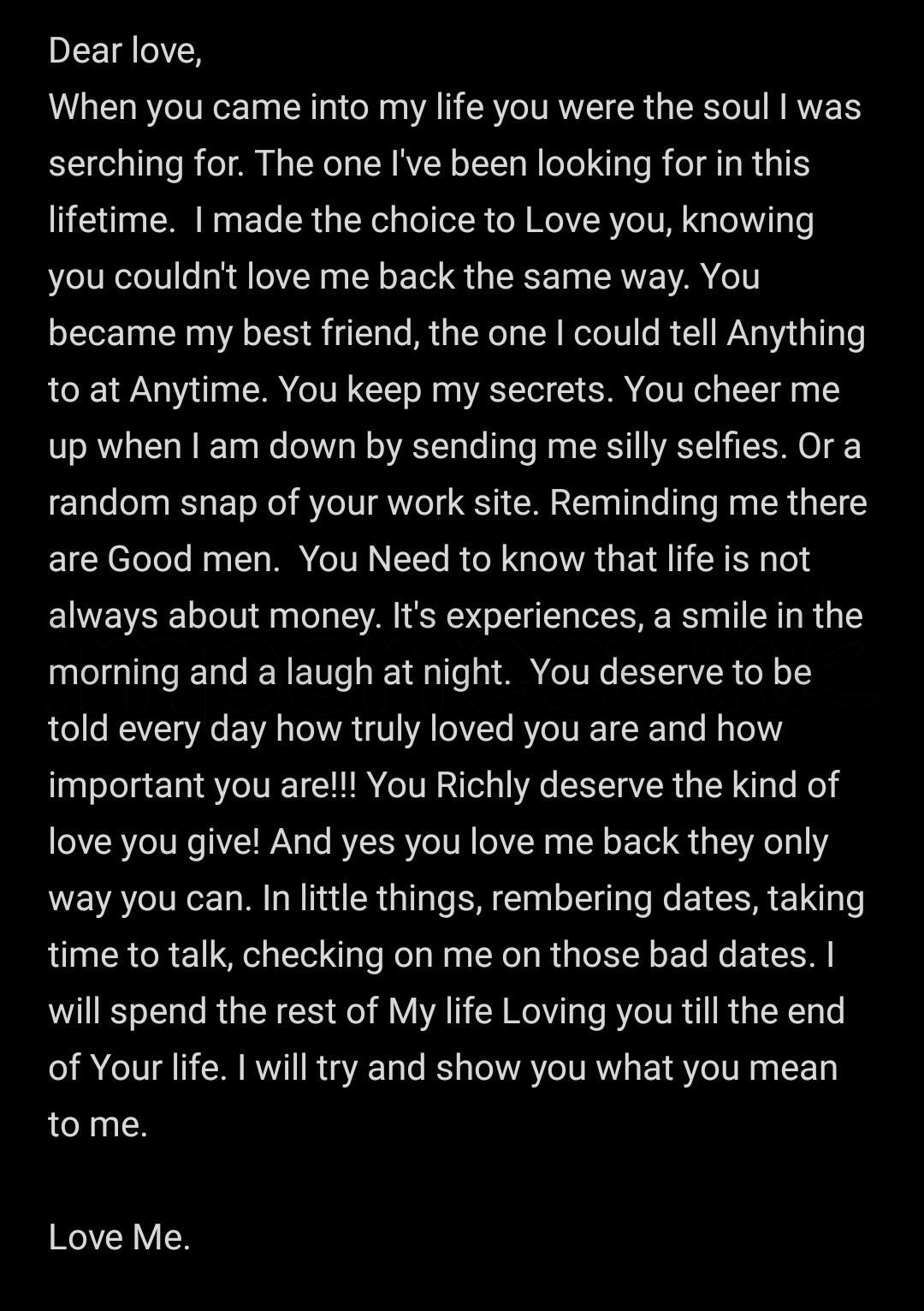 Handwritten letter thumbnail