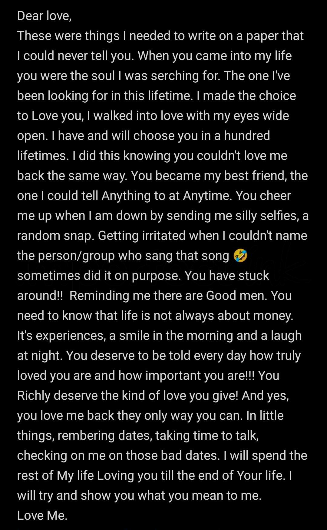 Handwritten letter thumbnail