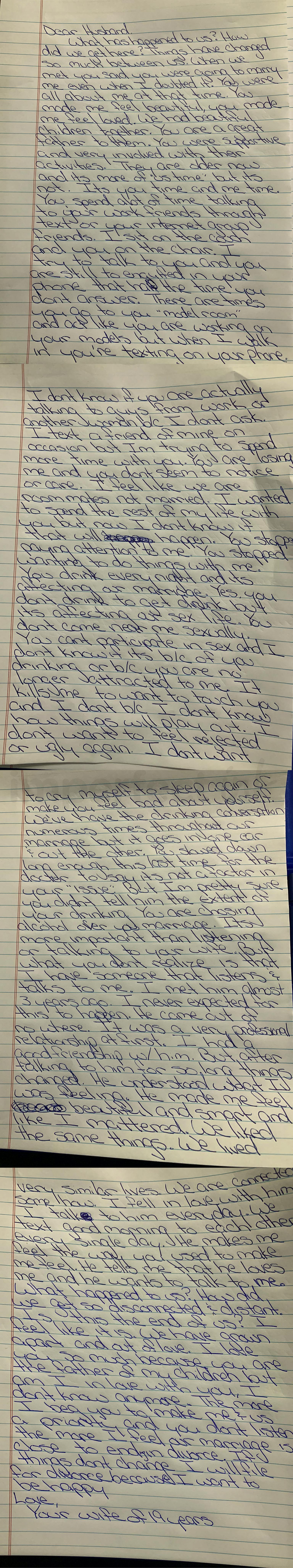 Handwritten letter thumbnail