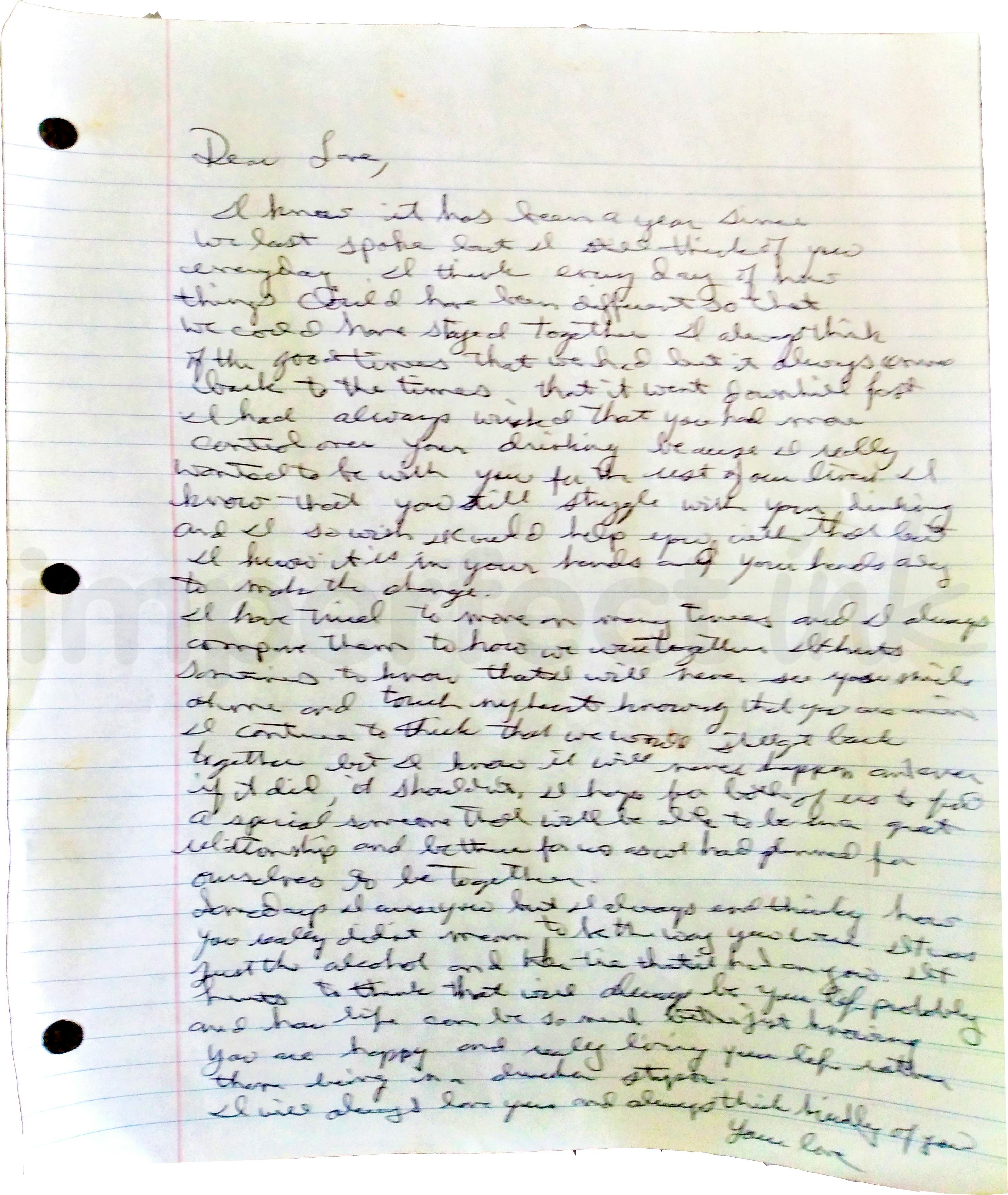 Dear Love I Know It Has Been A Year Since We Last Spoke Imperfect Ink