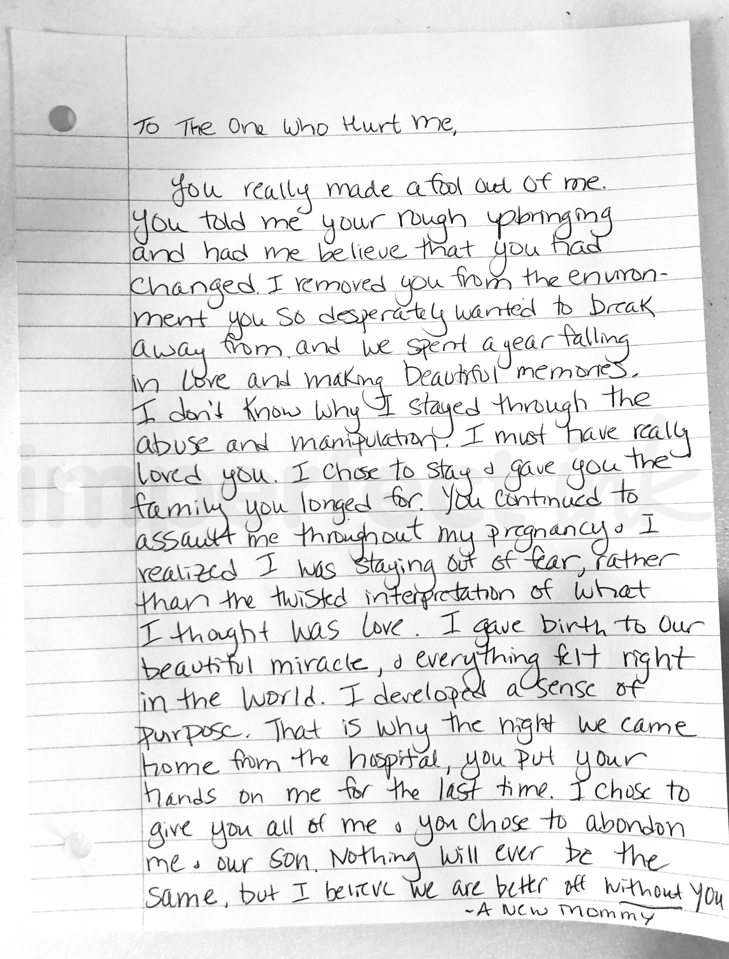 Dear Husband I Hope To Divorce You As Soon As Imperfect Ink