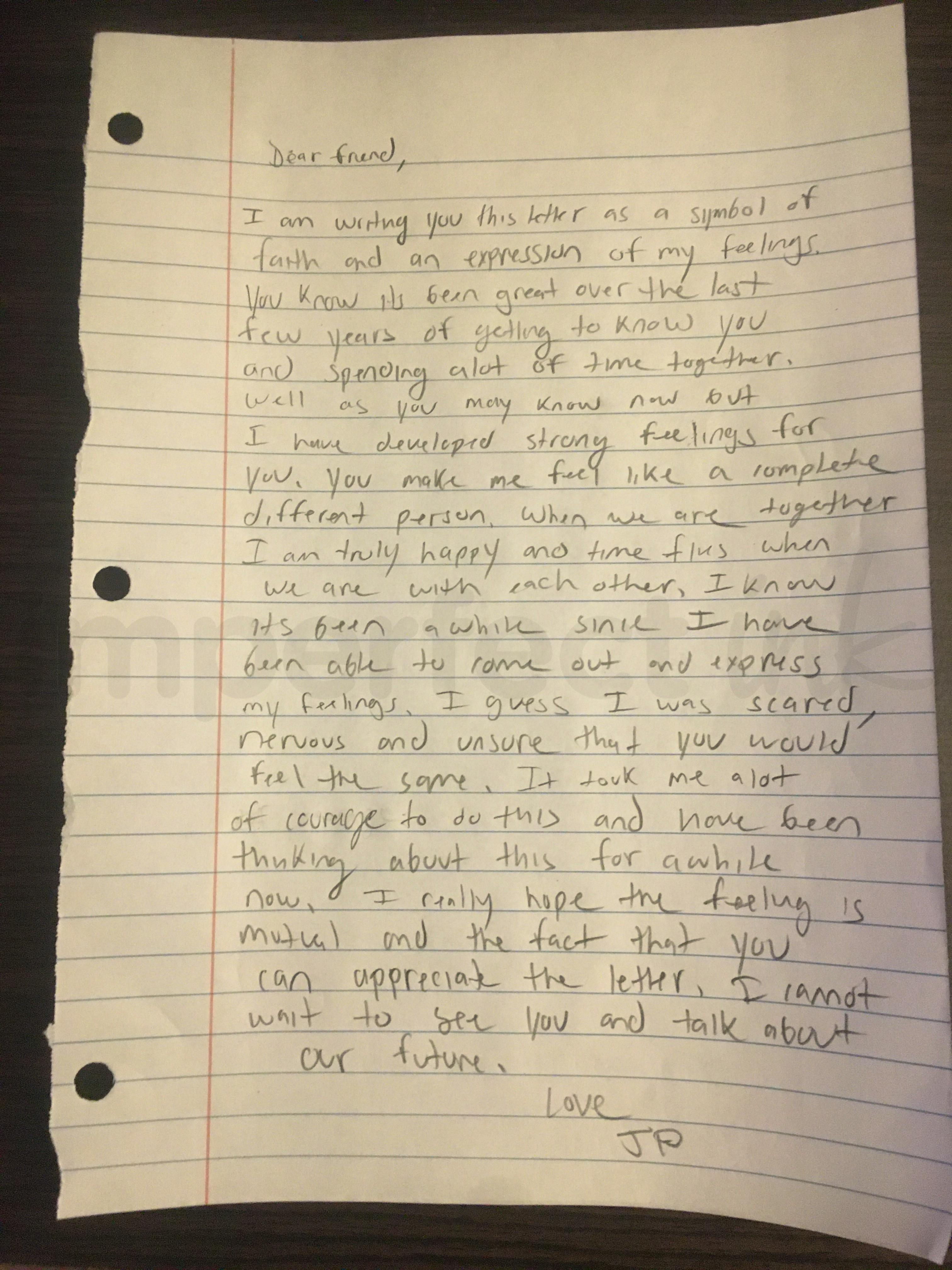 How To Write A Letter To A Friend Format