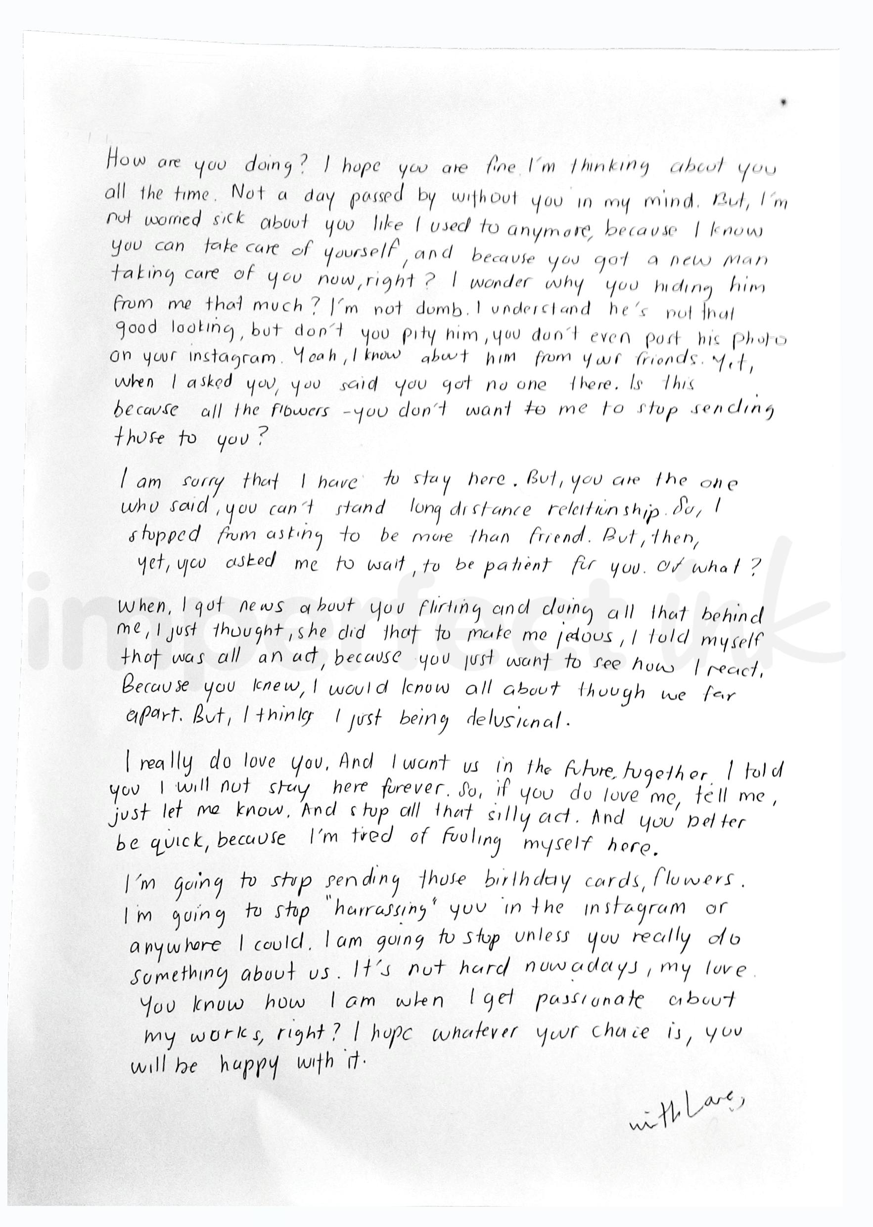 Beautiful Love Letters